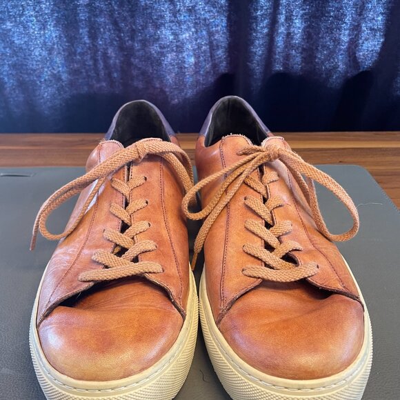 G.B. Brown Men’s Leather Shoes – Light Brown – Size 13 (Great Condition) - Picture 6 of 8